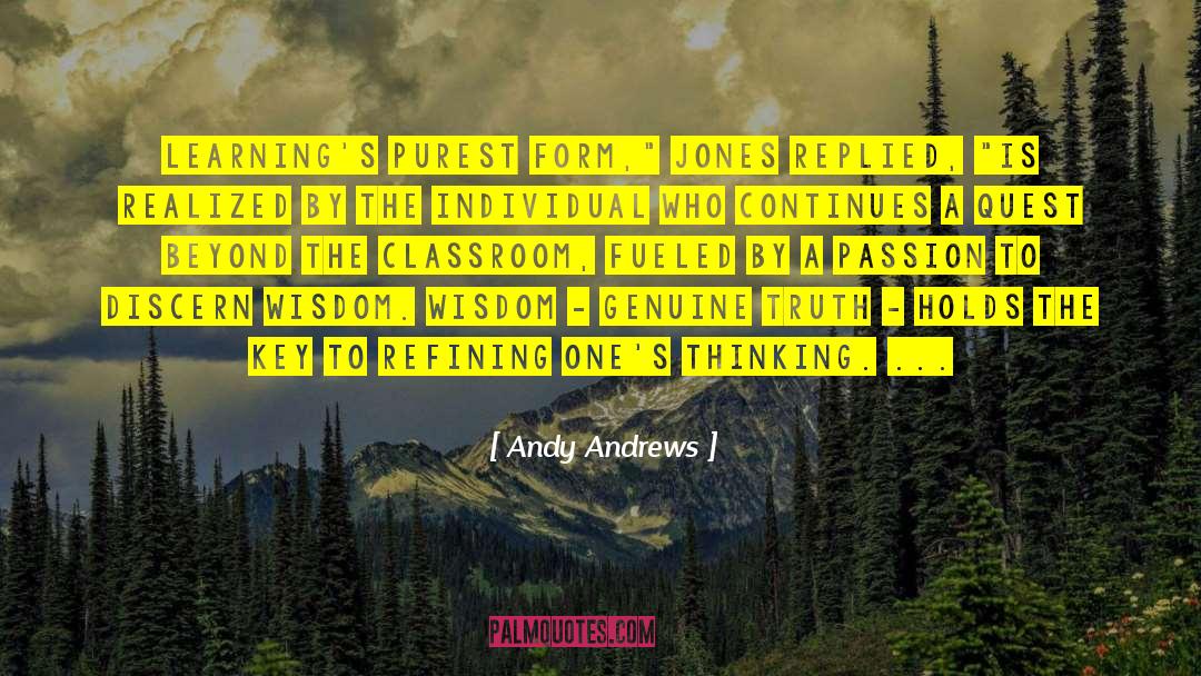 Learnings quotes by Andy Andrews