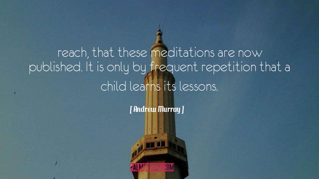 Learns quotes by Andrew Murray