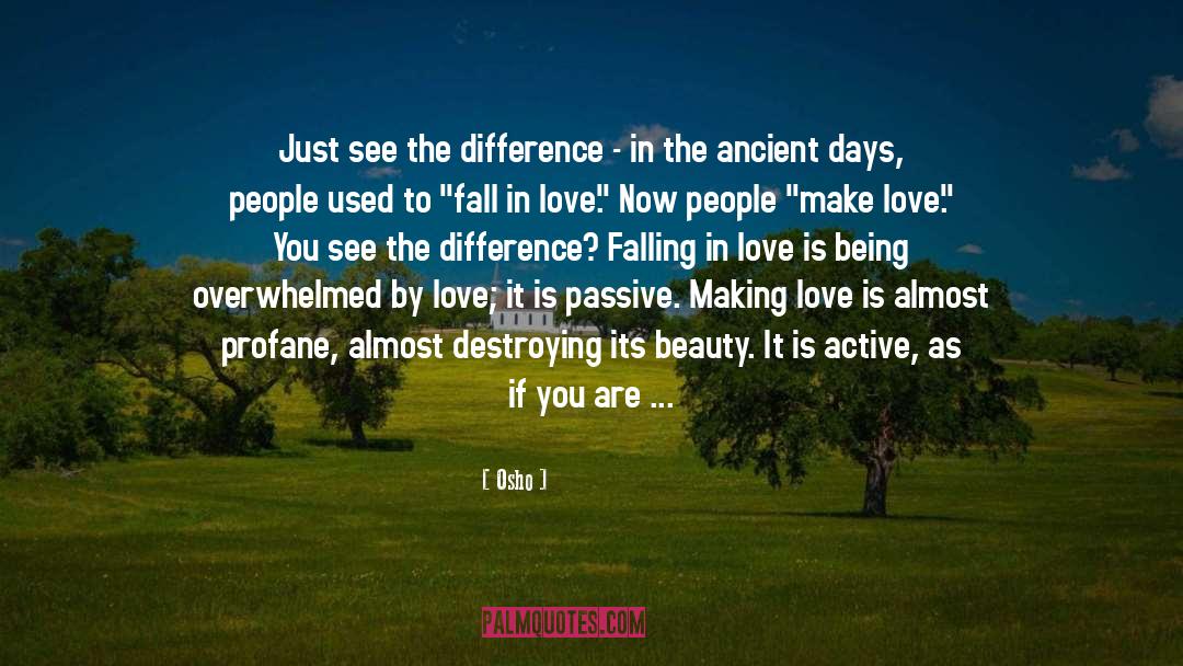 Learnt To See The Beauty quotes by Osho