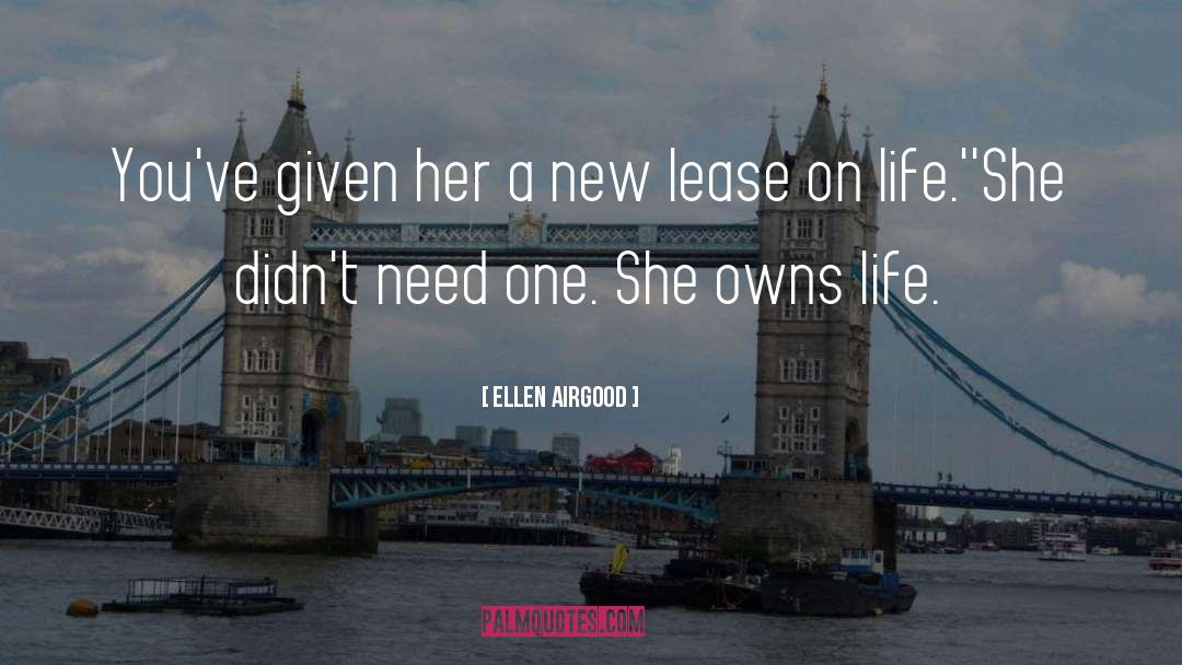 Lease quotes by Ellen Airgood