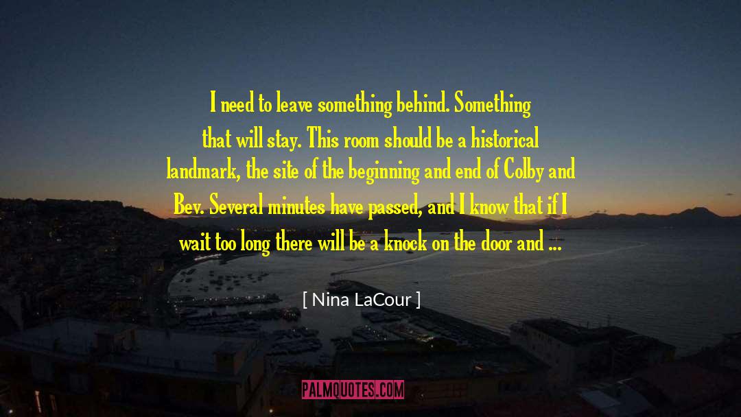 Leave A Mark quotes by Nina LaCour