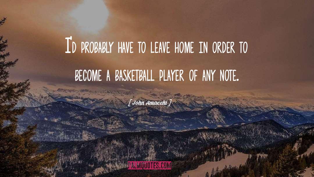 Leave Home quotes by John Amaechi