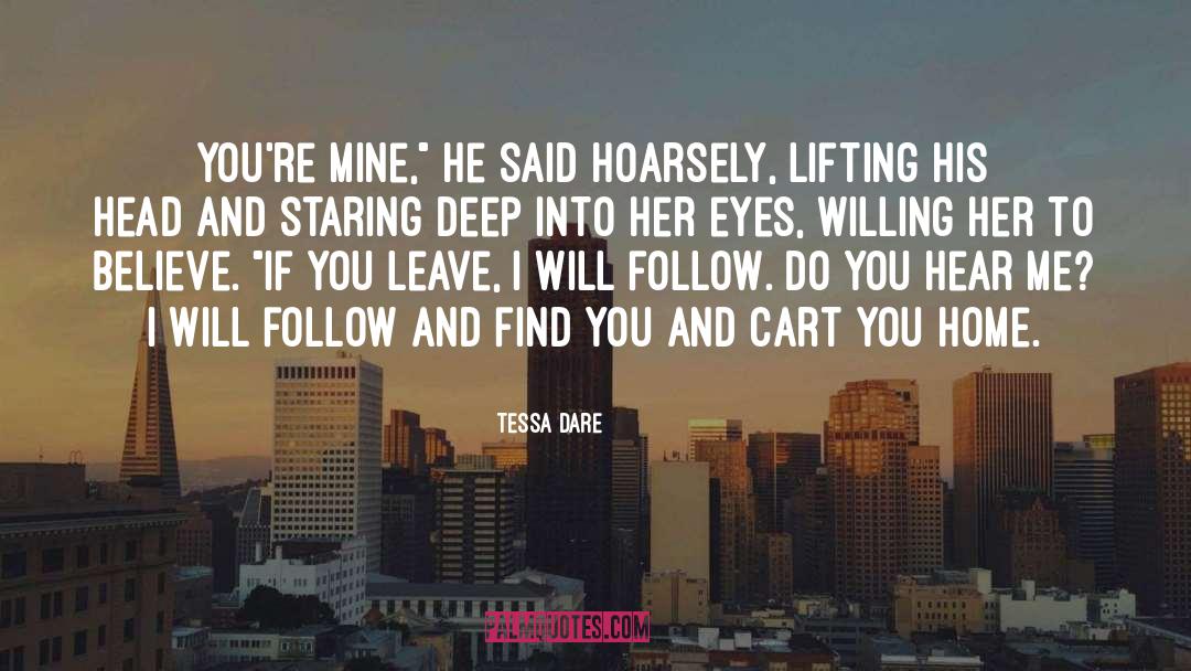 Leave Me Breathless quotes by Tessa Dare