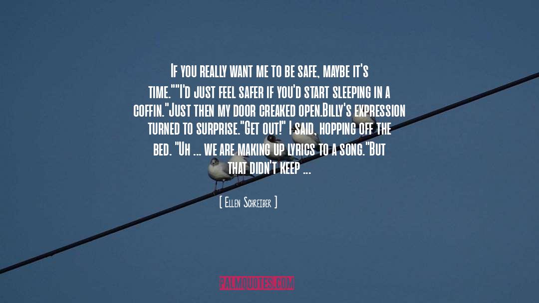 Leave Me Breathless quotes by Ellen Schreiber
