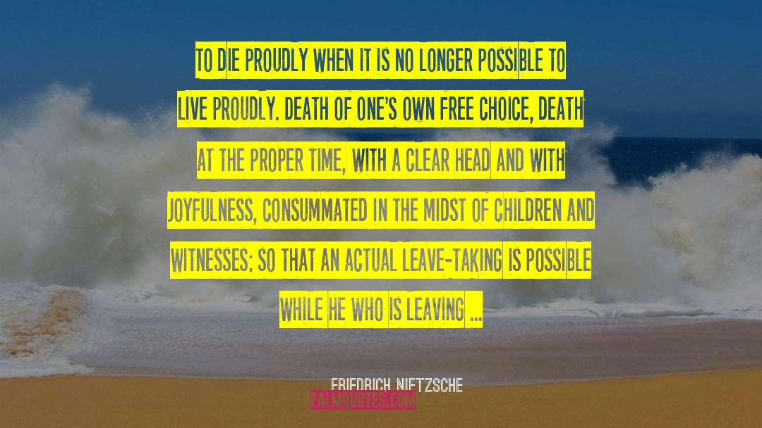 Leave Taking quotes by Friedrich Nietzsche