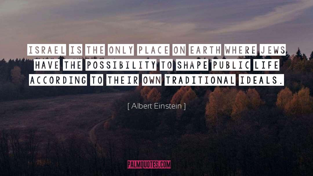 Leave The Earth quotes by Albert Einstein