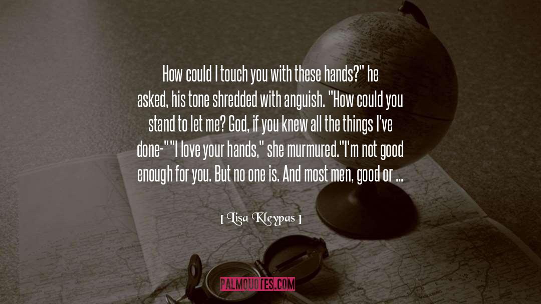 Leave Your Man For Me quotes by Lisa Kleypas
