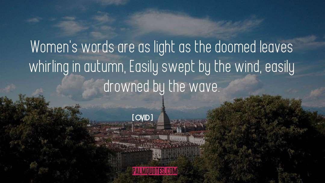Leaves Autumn Colors quotes by Ovid