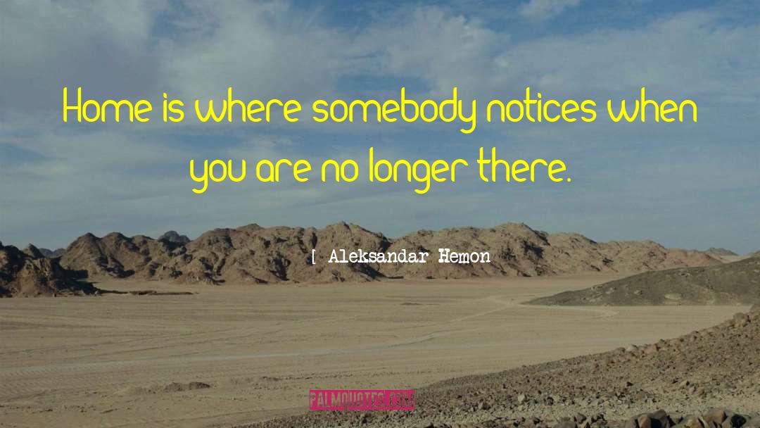 Leaving Home quotes by Aleksandar Hemon