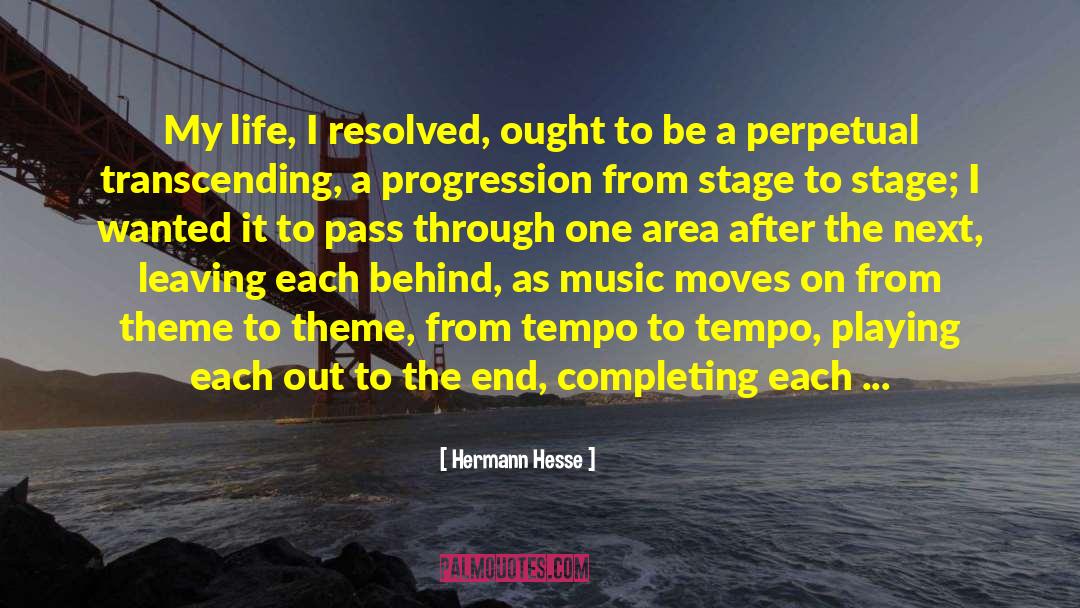 Leaving It Behind quotes by Hermann Hesse