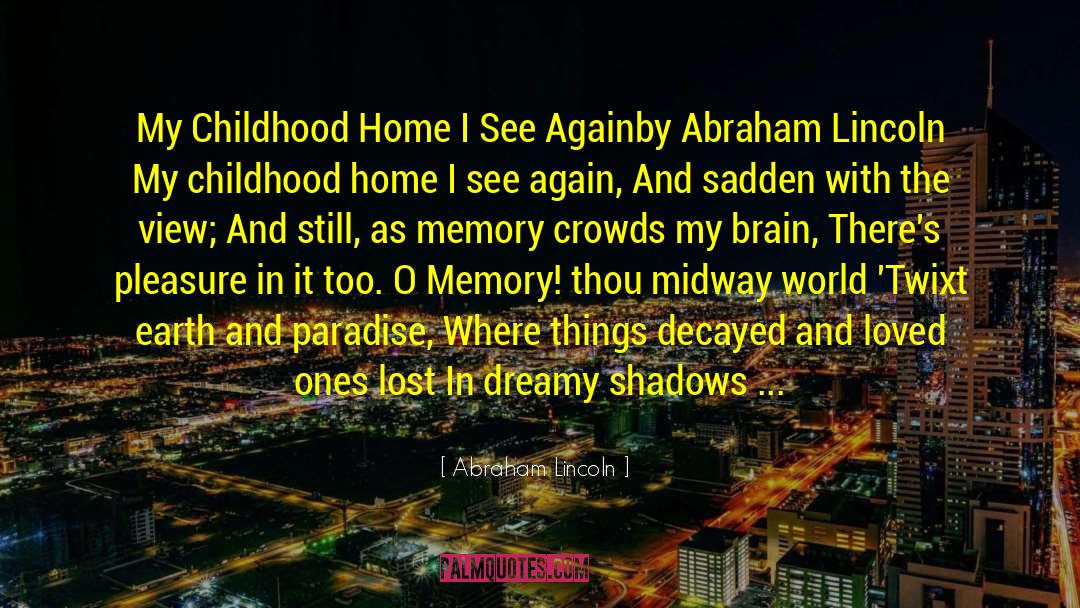 Leaving Old Things Behind quotes by Abraham Lincoln