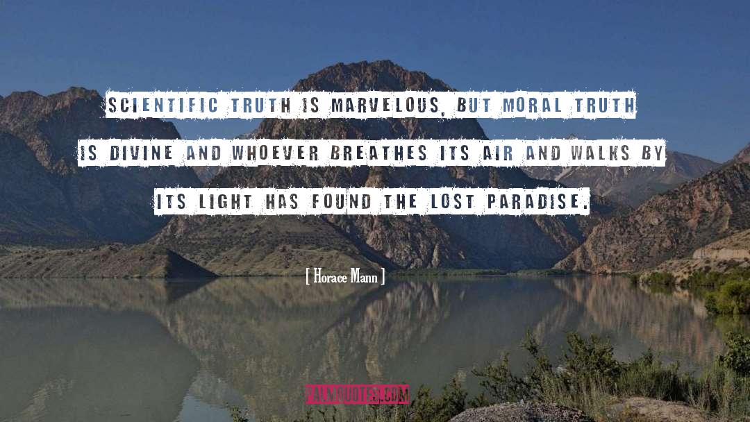 Leaving Paradise quotes by Horace Mann