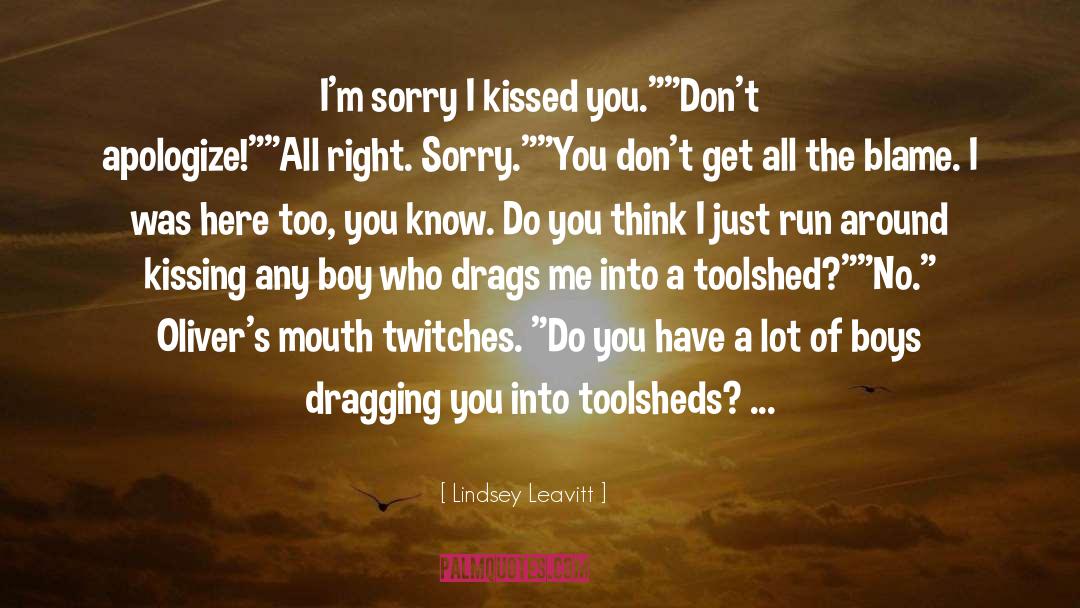 Leavitt quotes by Lindsey Leavitt