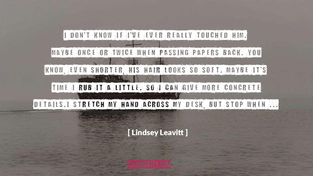 Leavitt quotes by Lindsey Leavitt