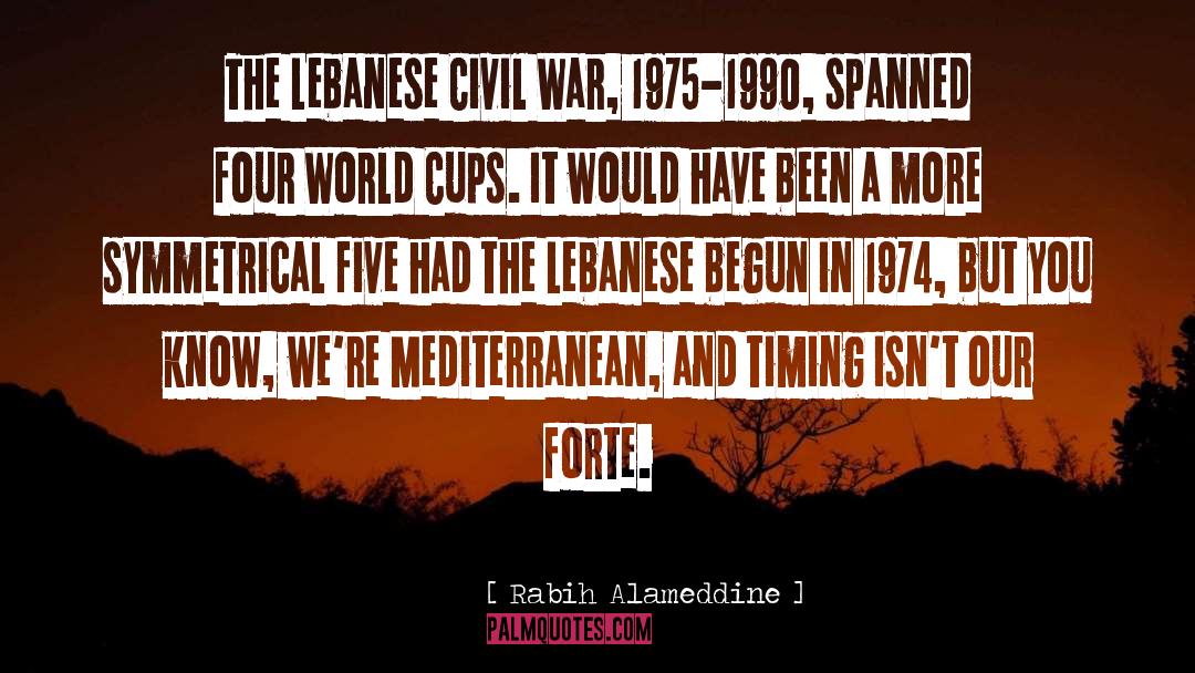 Lebanese Civil War quotes by Rabih Alameddine