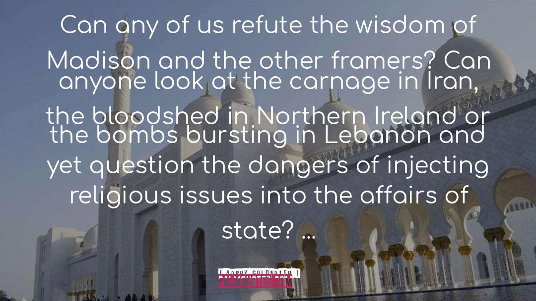 Lebanon quotes by Barry Goldwater