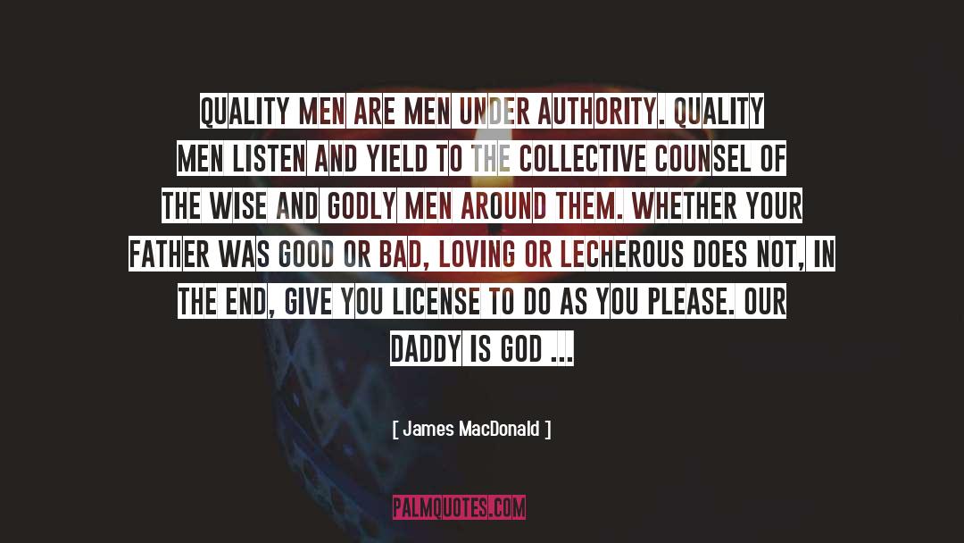 Lecherous quotes by James MacDonald