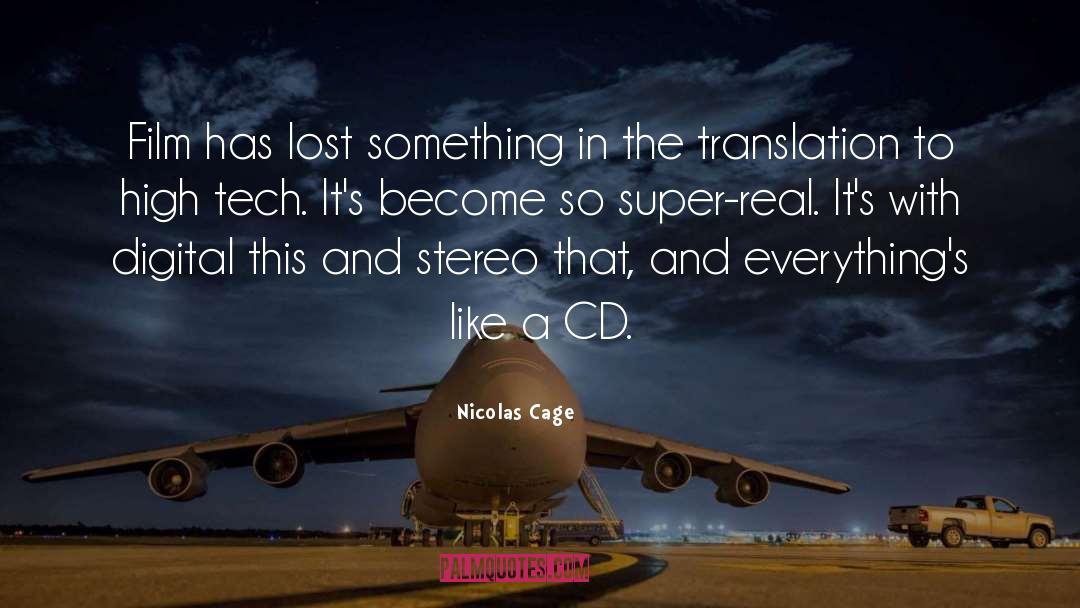 Lecteur Cd quotes by Nicolas Cage