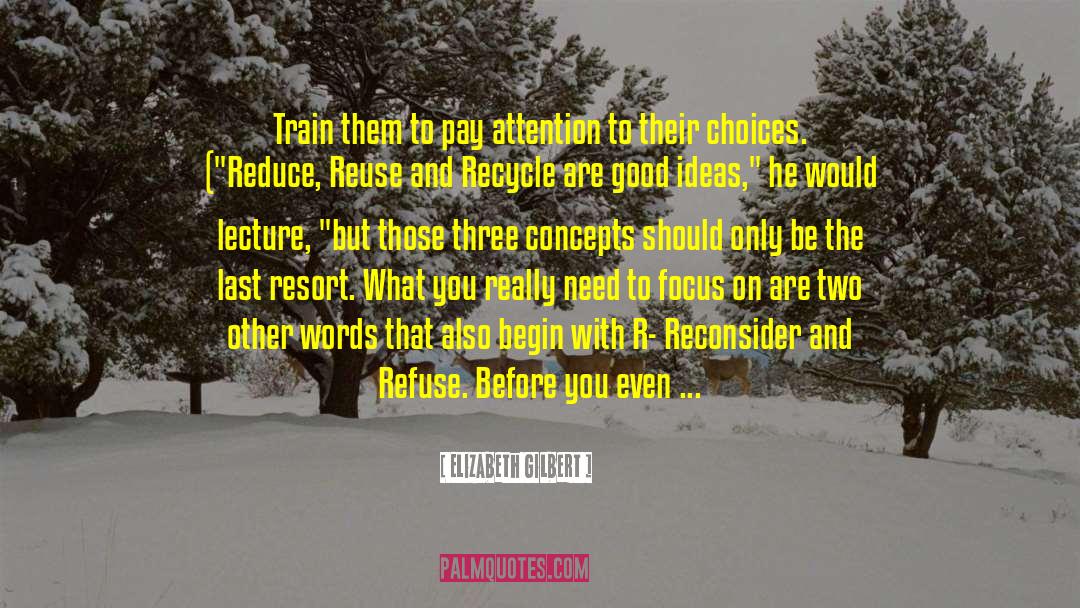 Lecture quotes by Elizabeth Gilbert