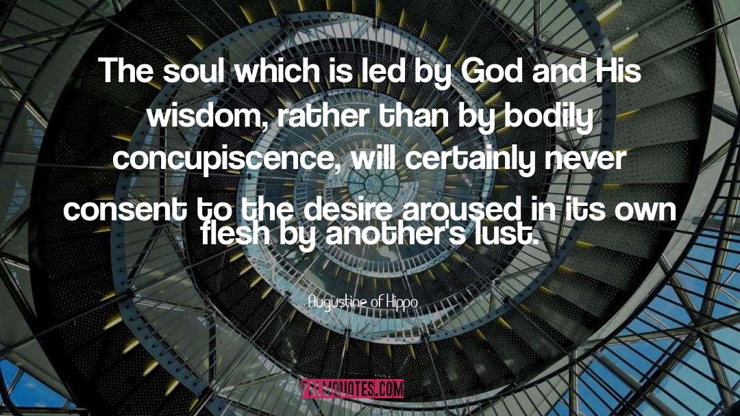 Led quotes by Augustine Of Hippo