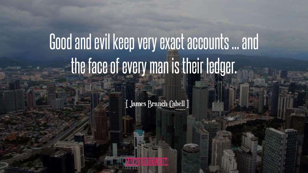 Ledger quotes by James Branch Cabell