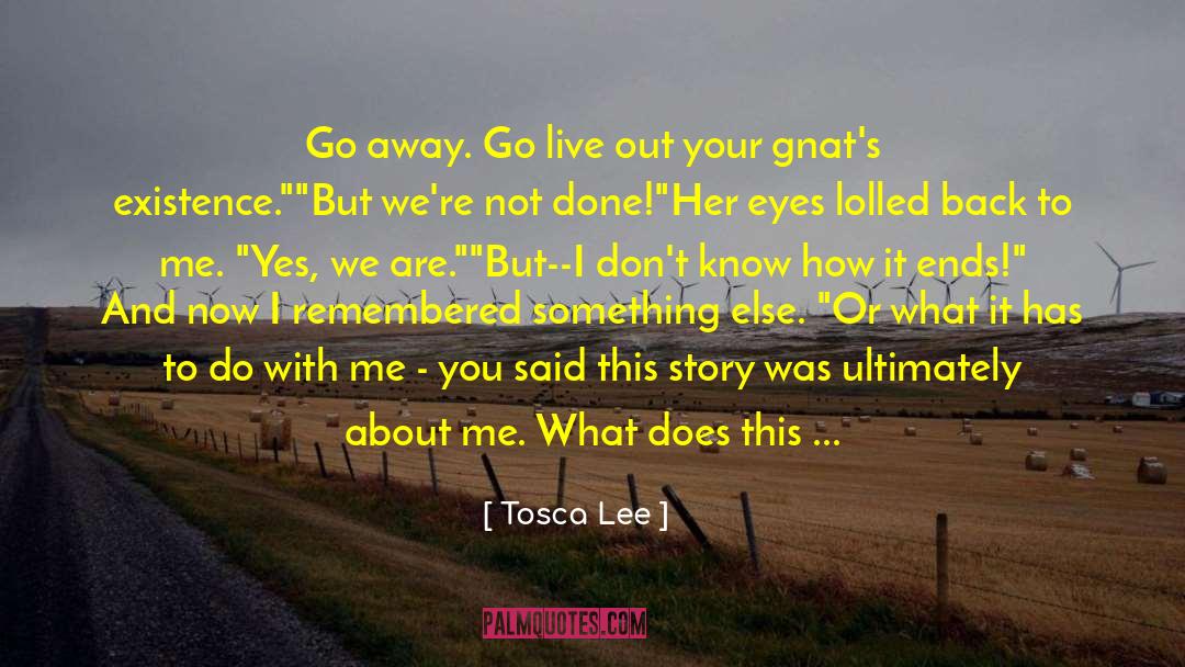 Lee Vagabond quotes by Tosca Lee