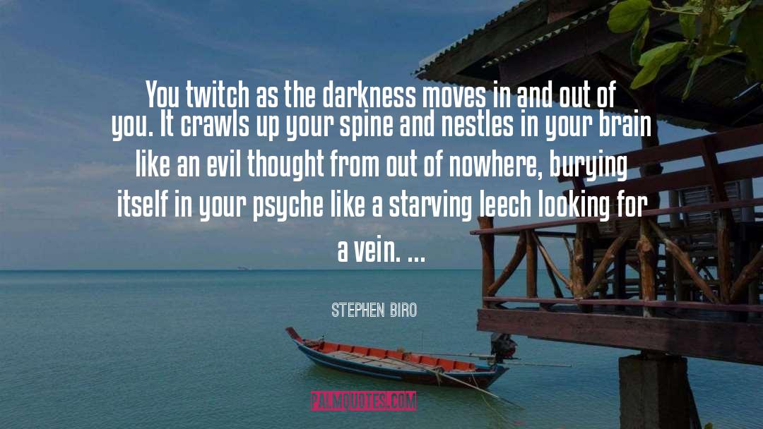 Leech quotes by Stephen Biro