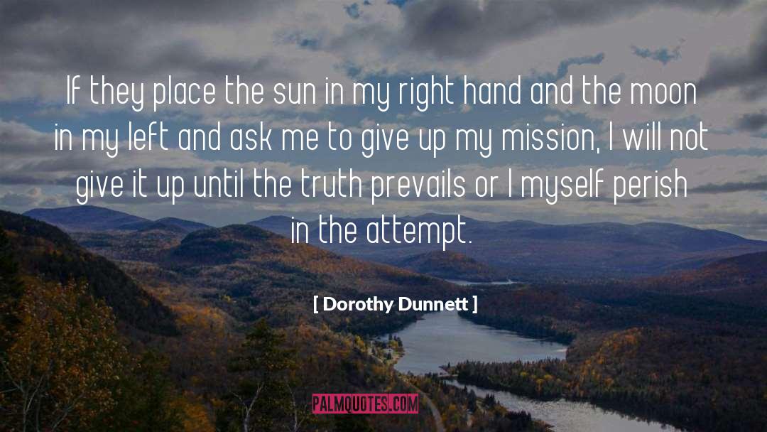 Left And Right Hand quotes by Dorothy Dunnett