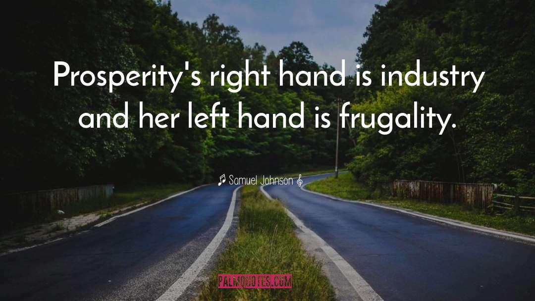 Left And Right Hand quotes by Samuel Johnson