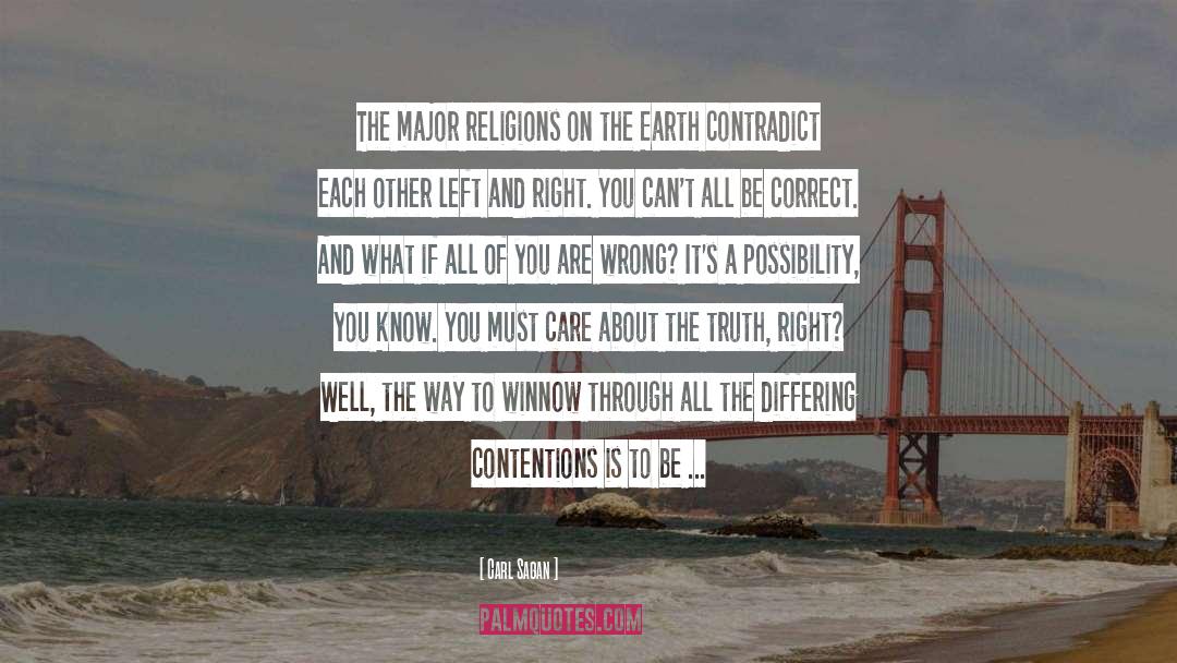 Left And Right quotes by Carl Sagan