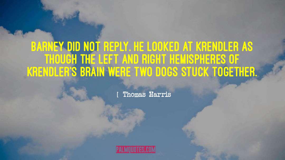 Left And Right quotes by Thomas Harris