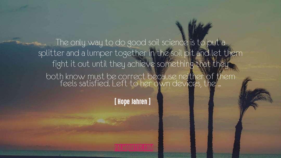 Left Drowning quotes by Hope Jahren