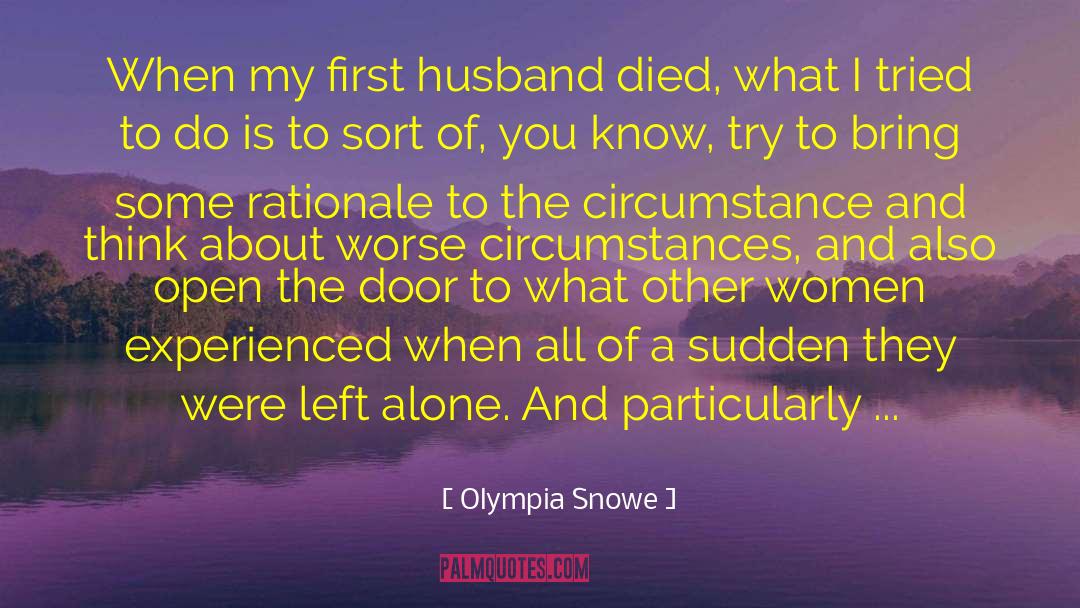 Left Drowning quotes by Olympia Snowe