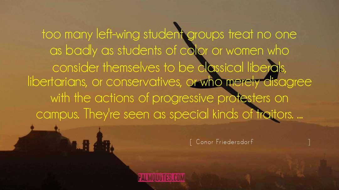 Lefties quotes by Conor Friedersdorf