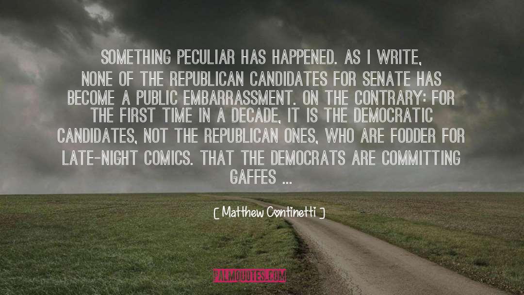 Leftist Politics quotes by Matthew Continetti