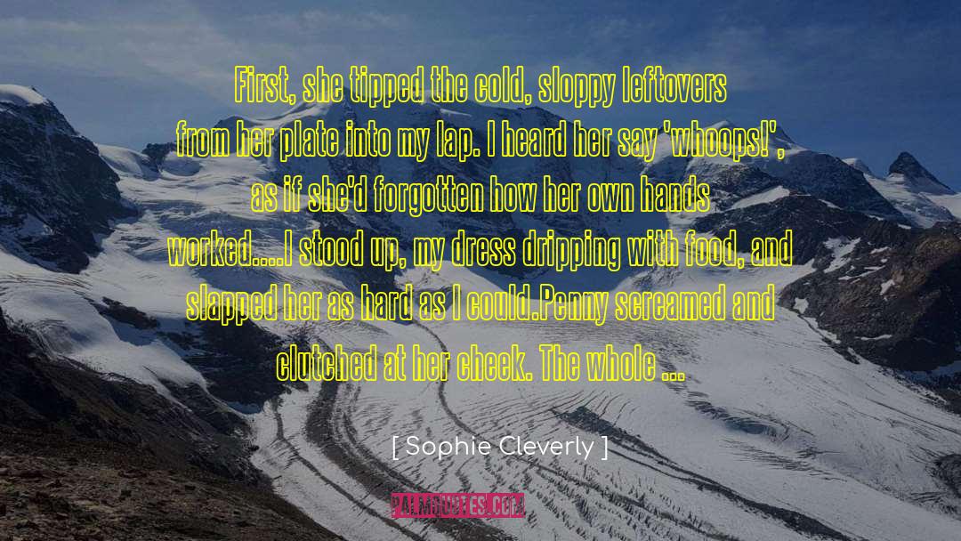 Leftovers quotes by Sophie Cleverly