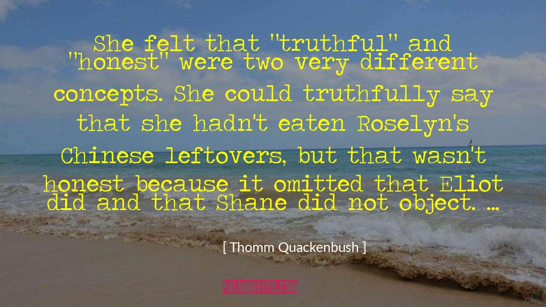 Leftovers quotes by Thomm Quackenbush