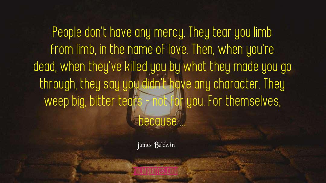 Legacy Lost quotes by James Baldwin