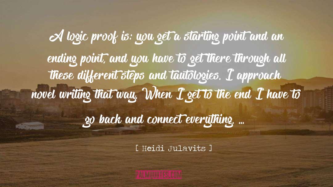 Legacy Novel quotes by Heidi Julavits