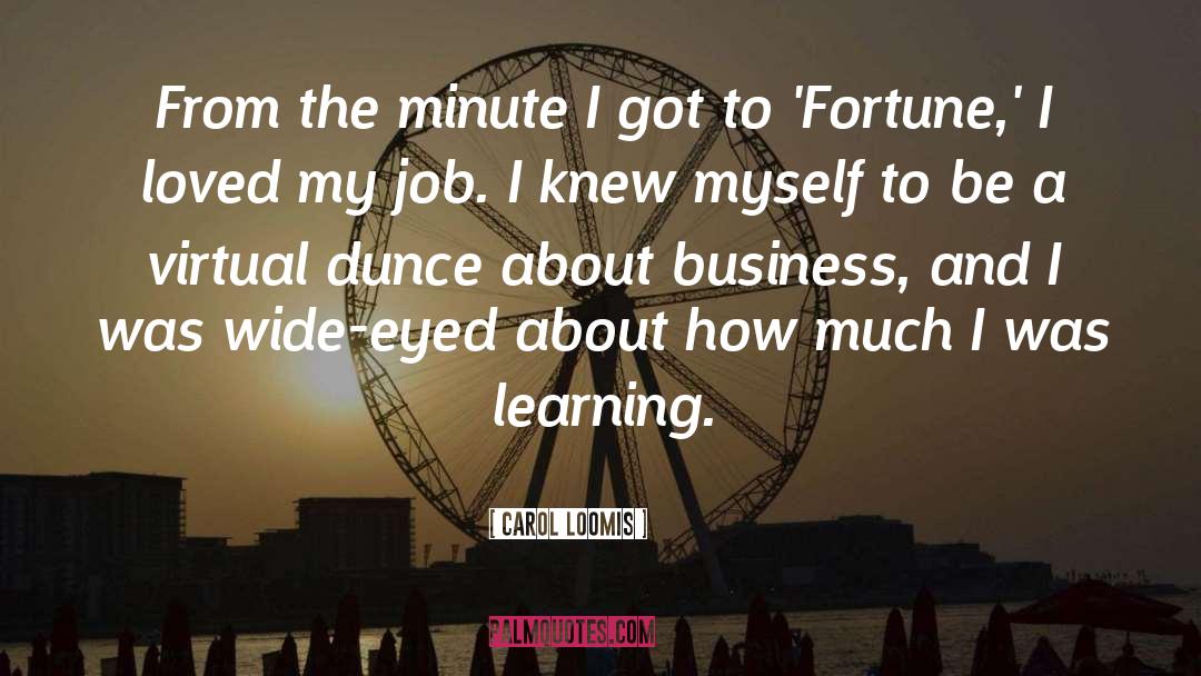 Legajo Virtual quotes by Carol Loomis