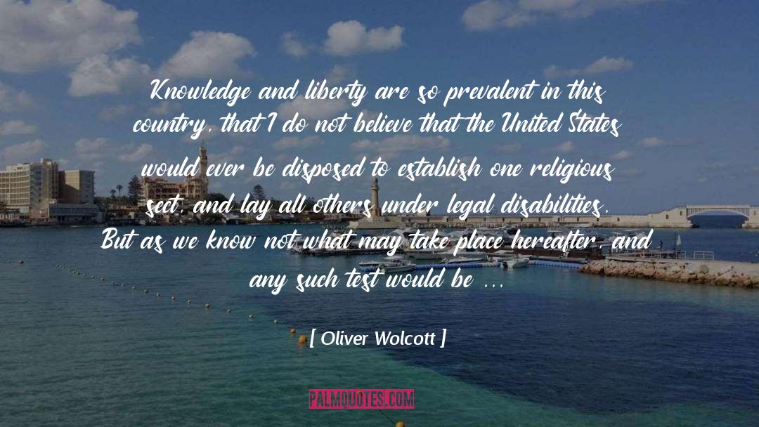 Legal Realism quotes by Oliver Wolcott