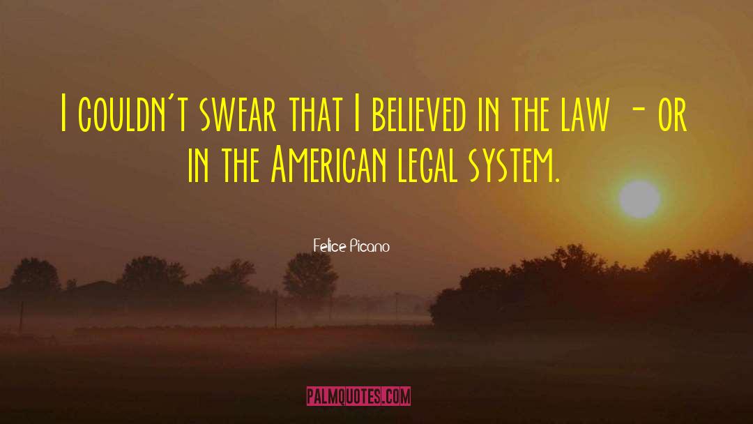 Legal System quotes by Felice Picano