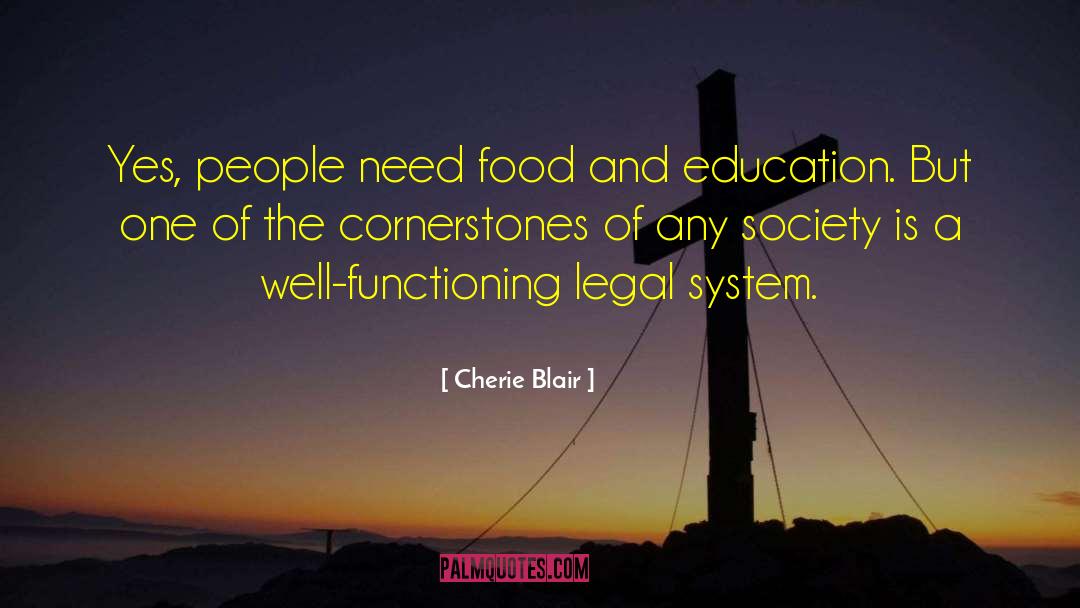Legal System quotes by Cherie Blair
