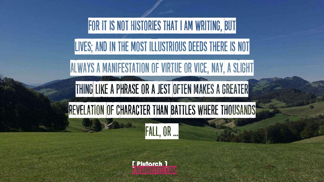 Legal Writing quotes by Plutarch