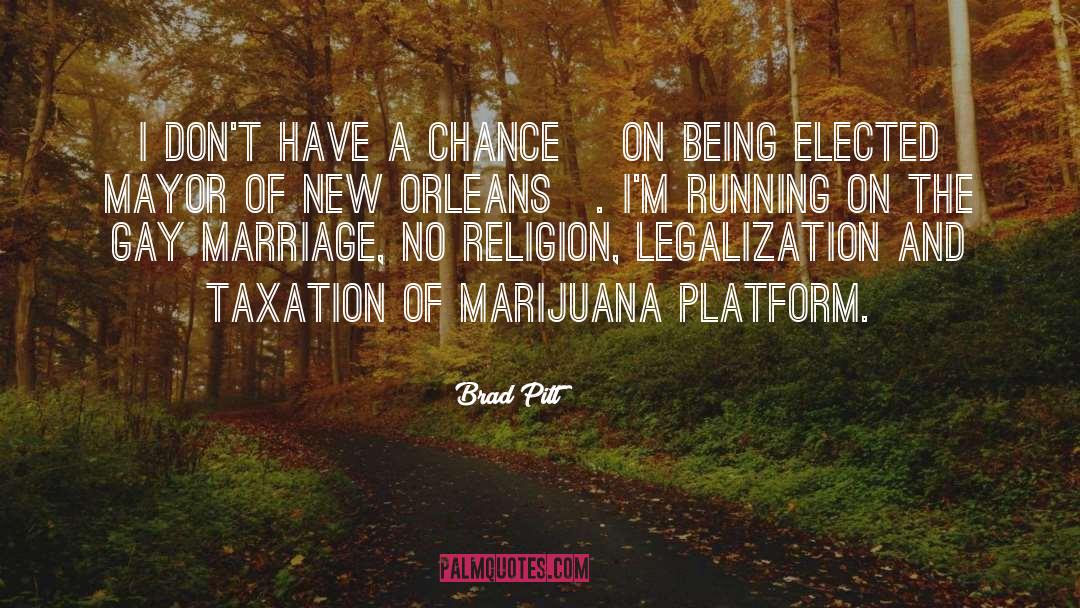 Legalization quotes by Brad Pitt