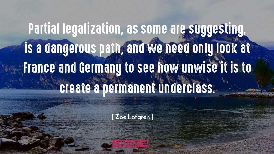 Legalization quotes by Zoe Lofgren