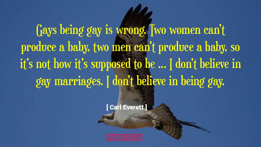 Legalizing Gay Marriage quotes by Carl Everett