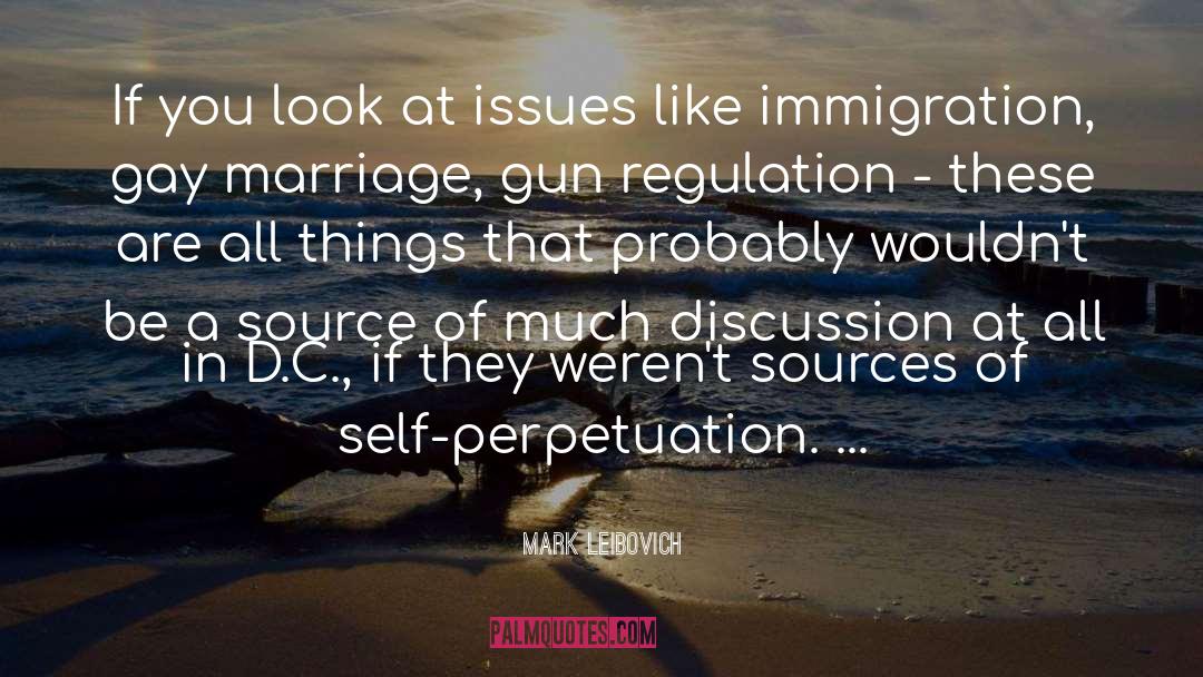 Legalizing Gay Marriage quotes by Mark Leibovich