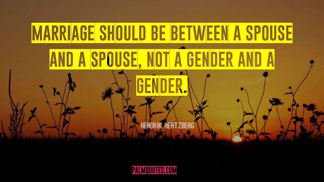 Legalizing Gay Marriage quotes by Hendrik Hertzberg