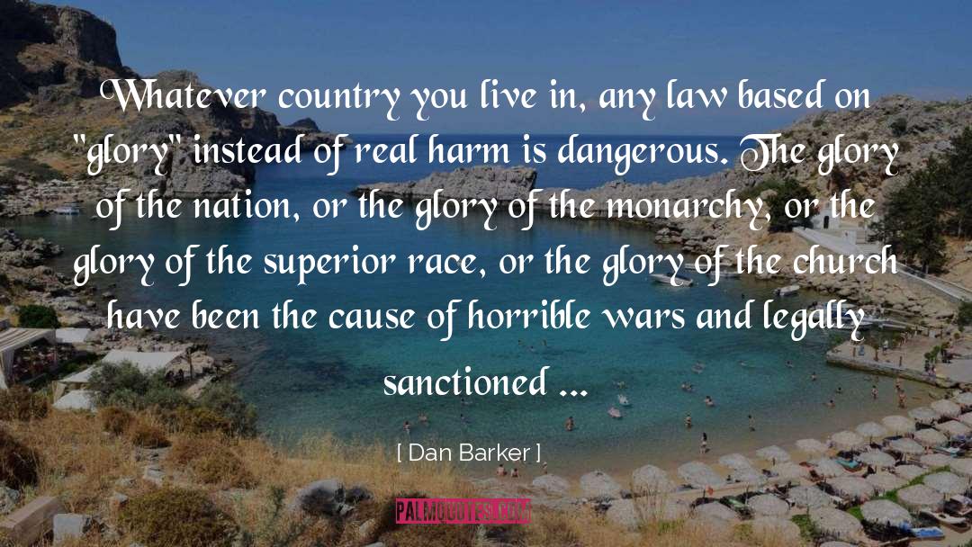 Legally quotes by Dan Barker